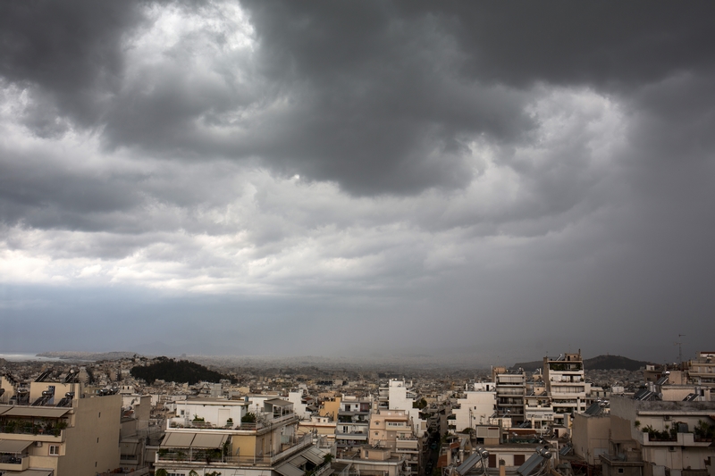 Ίσχυρές καταιγίδες σε όλη την Ελλάδα
