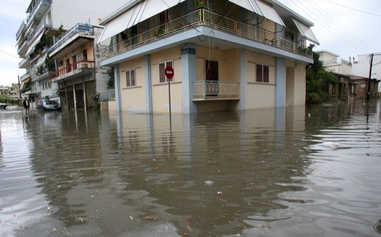 Ανησυχία για πλημμυρικές καταστροφές και στην κεντρική Μακεδονία