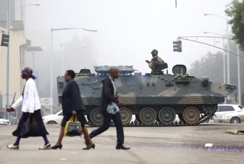 Ο στρατός ανέλαβε τον έλεγχο της Ζιμπάμπουε