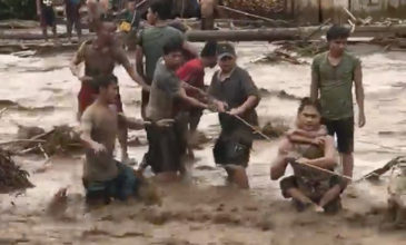 Εκατοντάδες οι νεκροί από την τροπική καταιγίδα στις Φιλιππίνες
