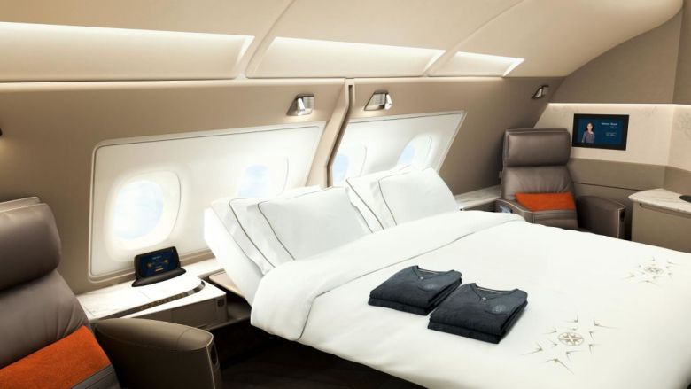Αεροπορική εταιρεία έφτιαξε σουίτες με διπλά κρεβάτια στα αεροσκάφη της