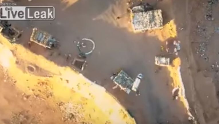 ΒΙΝΤΕΟ: Βόμβα από drone του ΙΚ «σκάει» πάνω σε Ιρακινό στρατιώτη