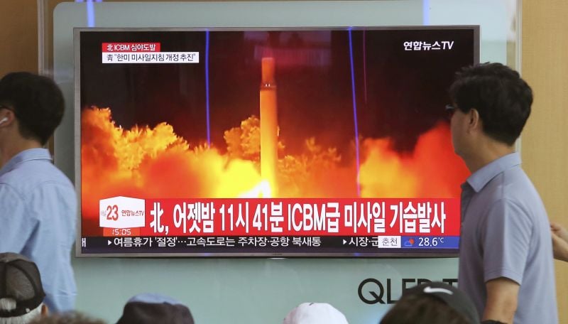 Βόρεια Κορέα: Ο πύραυλος ήταν προοίμιο για την επίθεση στο Γκουάμ