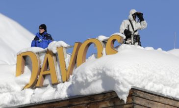 Δύο μέτρα χιόνι και όλοι οι ηγέτες σήμερα στο Νταβός