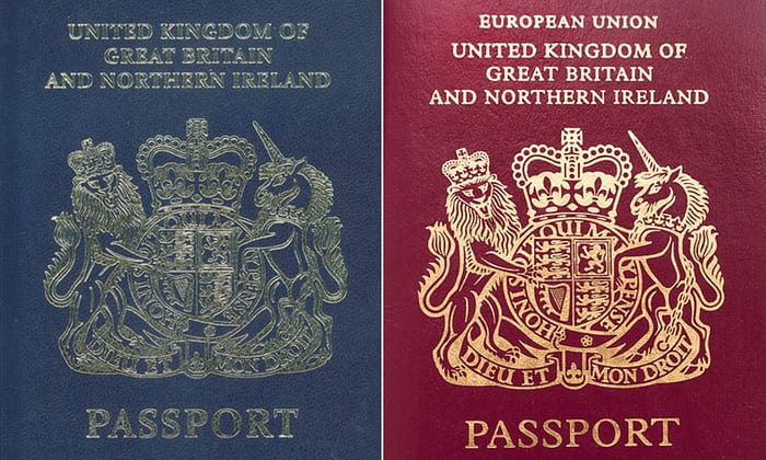 Επιστροφή στα μπλε: Αλλάζουν χρώμα τα διαβατήρια μετά το Brexit!