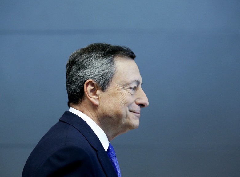Ικανοποίηση Ντράγκι για την νομισματική πολιτική της ΕΚΤ