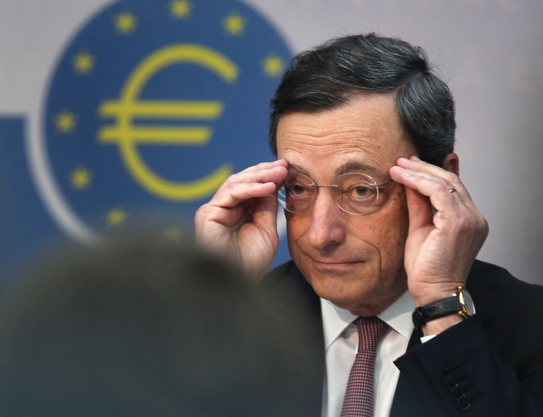 Το ισχυρό ευρώ ανησυχεί τον Ντράγκι