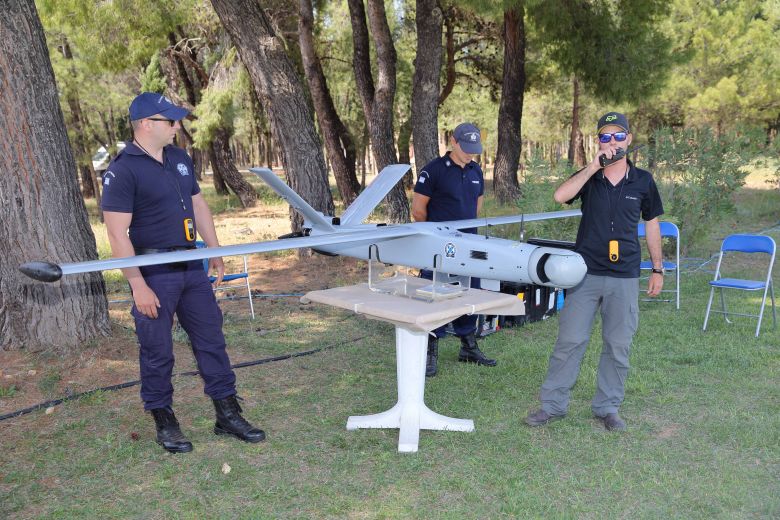 H επιστροφή των εκδρομέων από drone της Αστυνομίας