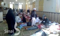 Μακελειό με τουλάχιστον 180 νεκρούς σε τέμενος στο Σινά