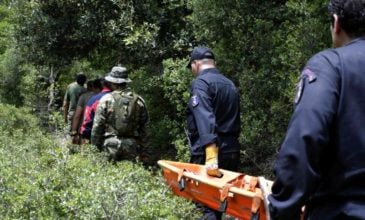 63χρονος βρέθηκε νεκρός σε χαντάκι από σκάγια κυνηγετικού όπλου