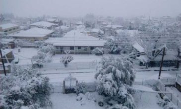 Προβλήματα από την κακοκαιρία στην Θράκη, θυελλώδεις άνεμοι και χιονοπτώσεις
