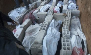 Σε αυτοσχέδια νεκροτομεία οι νεκροί άμαχοι της ανατολικής Γούτα