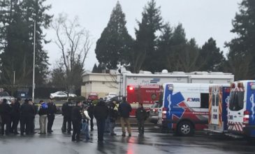 Πυροβολισμοί σε πάρκινγκ σχολείου – Ο δράστης αυτοπυροβολήθηκε στο κεφάλι