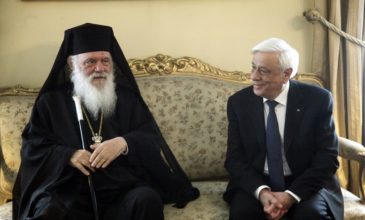 Συνάντηση του Προέδρου της Δημοκρατίας με τον Αρχιεπίσκοπο