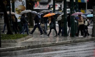 Καταιγίδες, χιόνια, μεταφορά σκόνης αλλά άνοδος της θερμοκρασίας