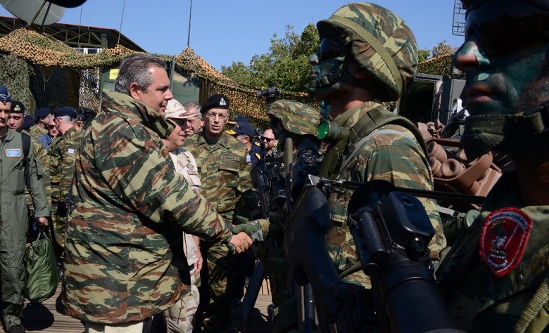 Καμμένος: Δεν υπάρχουν περιθώρια μείωσης της στρατιωτικής θητείας