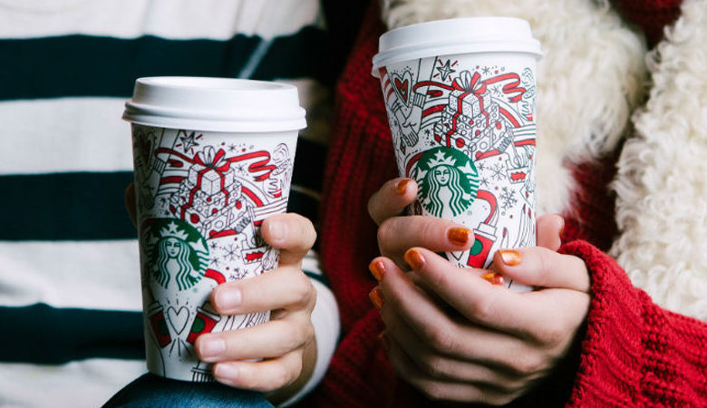 Διαδώστε τη χαρά των Χριστουγέννων με τη βοήθεια των Starbucks