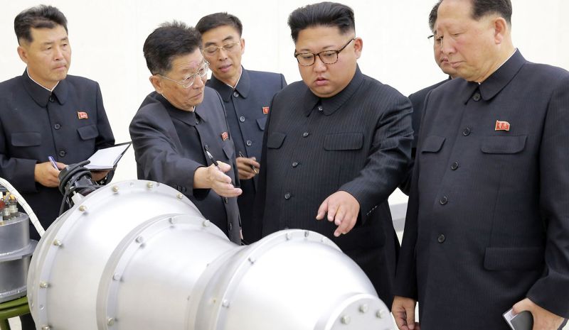 Με βόμβα υδρογόνου πάνω από τον Ειρηνικό απειλεί η Β. Κορέα