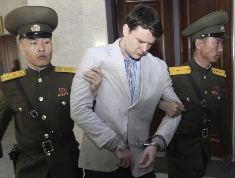 Σε κώμα ο αμερικανός φοιτητής που απελευθερώθηκε από τη Β. Κορέα