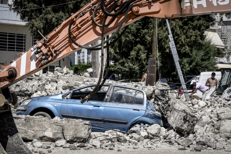 Στα 10 εκατ. ευρώ οι ζημιές από τον ισχυρό σεισμό στην Κω