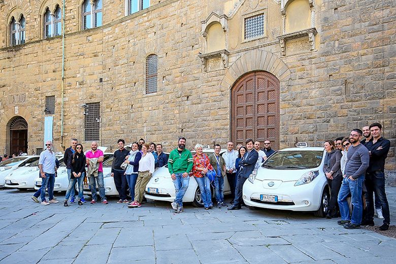 Nissan LEAF ταξί και στην Ιταλία!