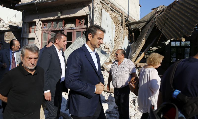 Μητσοτάκης: Απαλλαγή των σεισμόπληκτων από τον ΕΝΦΙΑ για 2 χρόνια