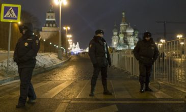 Ενισχύονται τα μέτρα ασφαλείας στη Μόσχα ενόψει Πρωτοχρονιάς