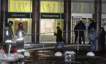 Συνελήφθη ο βομβιστής του σουπερ-μάρκετ της Αγίας Πετρούπολης