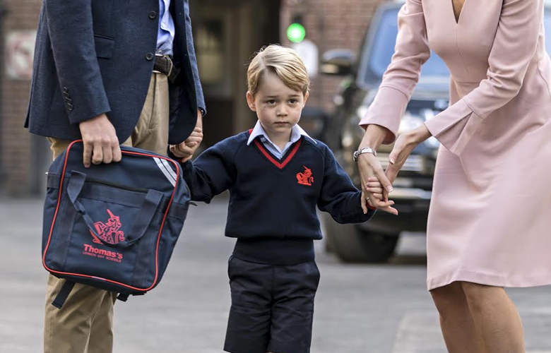 Ο πρίγκιπας Τζορτζ βαρέθηκε το σχολείο!