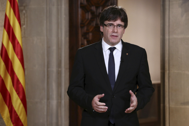 Μεσολάβηση με την Ισπανία ζητά ο ηγέτης της Καταλονίας