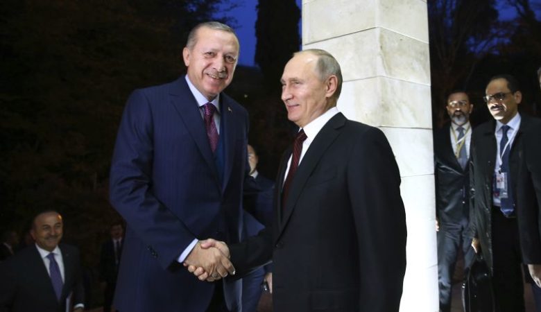Συνάντηση Πούτιν- Ερντογάν για τις εξελίξεις σε Συρία και Ιερουσαλήμ