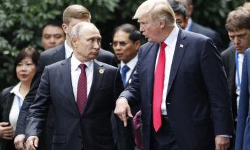 Την Δευτέρα στο Ελσίνκι η σύνοδος κορυφής Τραμπ-Πούτιν
