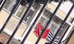 Κατάληψη σε σχολείο λόγω αλβανικής σημαίας που υψώθηκε στο κτίριο
