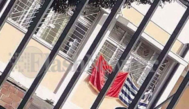 Κατάληψη σε σχολείο λόγω αλβανικής σημαίας που υψώθηκε στο κτίριο