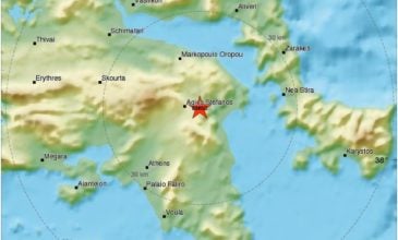Ισχυρός σεισμός ταρακούνησε την Αθήνα