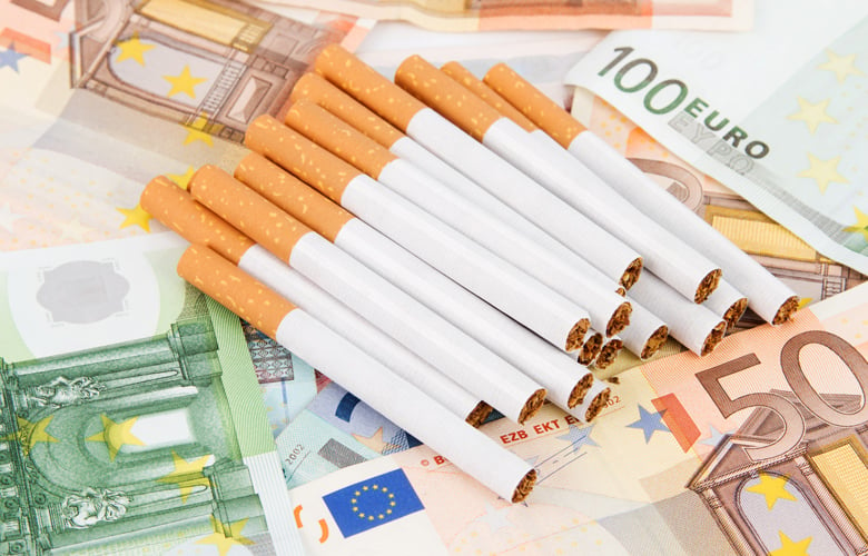 Απώλεια 600 εκ. ευρώ από το παράνομο εμπόριο τσιγάρων