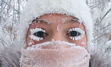 Εικόνες ψύχους με -60 βαθμούς Κελσίου στη Σιβηρία