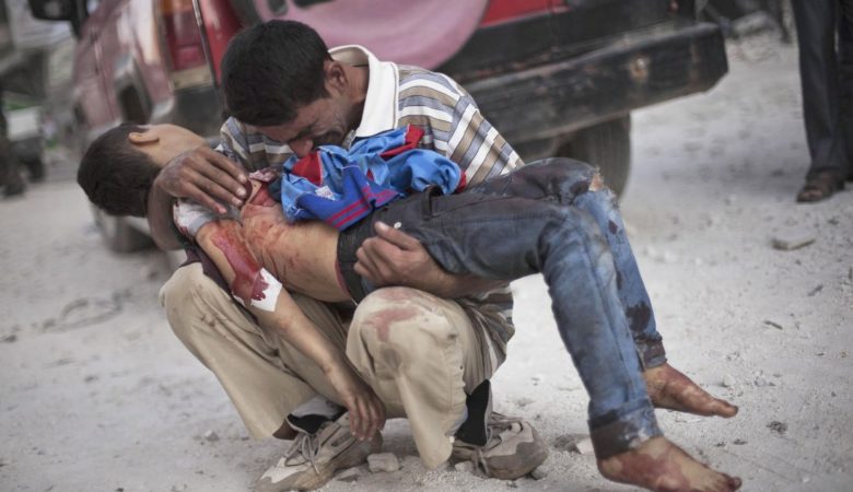 230 άμαχοι σκοτώθηκαν μέσα σε μια εβδομάδα στη Συρία