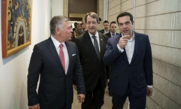 Τσίπρας: Πυλώνες σταθερότητας και ασφάλειας Ελλάδα, Κύπρος και Ιορδανία