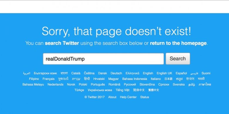 Υπάλληλος του Twitter κατέβασε για 11 λεπτά τον λογαριασμό του Τραμπ