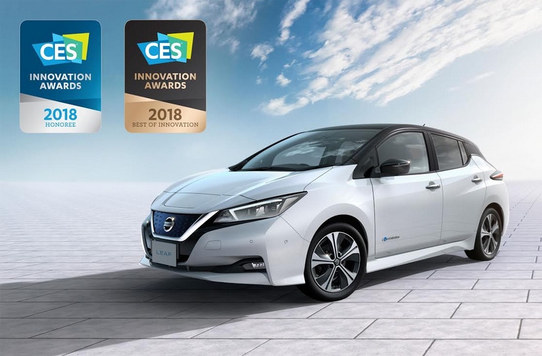 Βραβείο καινοτομίας στο Nissan Leaf