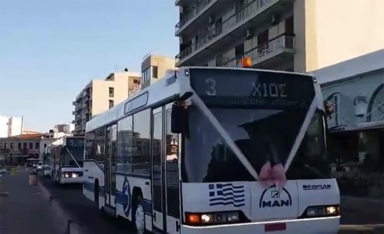 Nύφη στην Χίο πήγε στην εκκλησία με… λεωφορείο