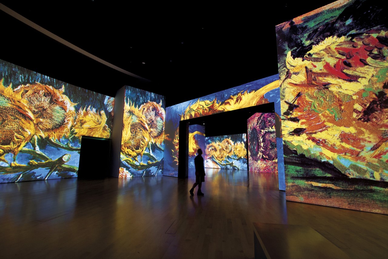 Φαντασμαγορία και υψηλή τεχνολογία στην έκθεση Van Gogh Alive