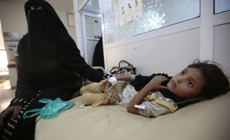 Σχεδόν 2.000 οι νεκροί από τη χολέρα στην Υεμένη