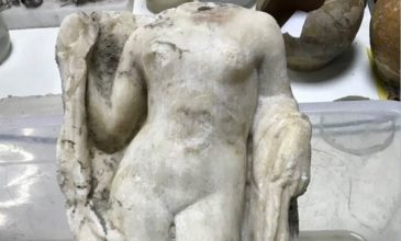 Άγαλμα της Αφροδίτης βρέθηκε στο Μετρό Θεσσαλονίκης