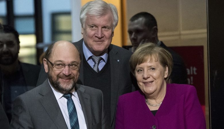 Συμφωνήθηκε ο σχηματισμός κυβερνητικού συνασπισμού στη Γερμανία