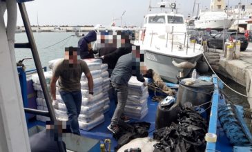 Αξίας 15 εκατ. ευρώ η κάνναβη σε αλιευτικό ανοιχτά της Κρήτης
