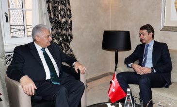 Συνάντηση Μητσοτάκη με τον Τούρκο πρωθυπουργό στη Γερμανία